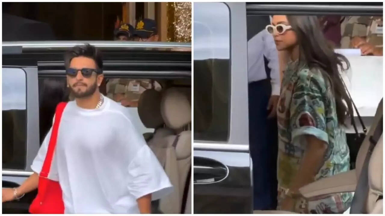 Ranveer, Deepika, Karan, and Ananya jet off for Jamnagar