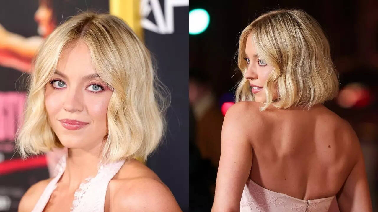 Sydney Sweeney debuts dramatic blonde bob