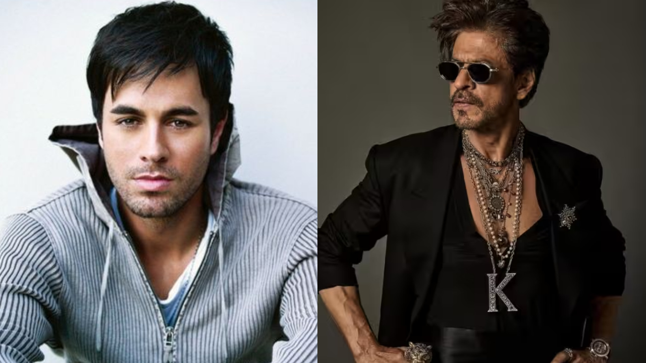 Enrique Iglesias and Shah Rukh Khan to collaborate?