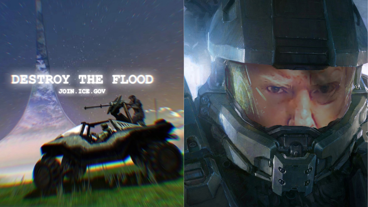 Row erupts over ICE calling immigrants ‘parasites’ in a video game-style reference: 'Keep your inhumane hands off of Halo'