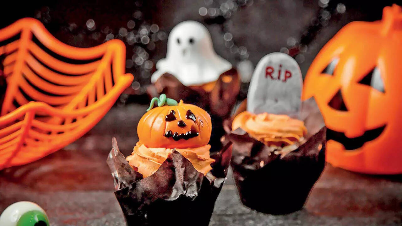 With witches, demons, and skulls setting the scene, hotel properties are transforming into hauntingly elegant havens this Halloween