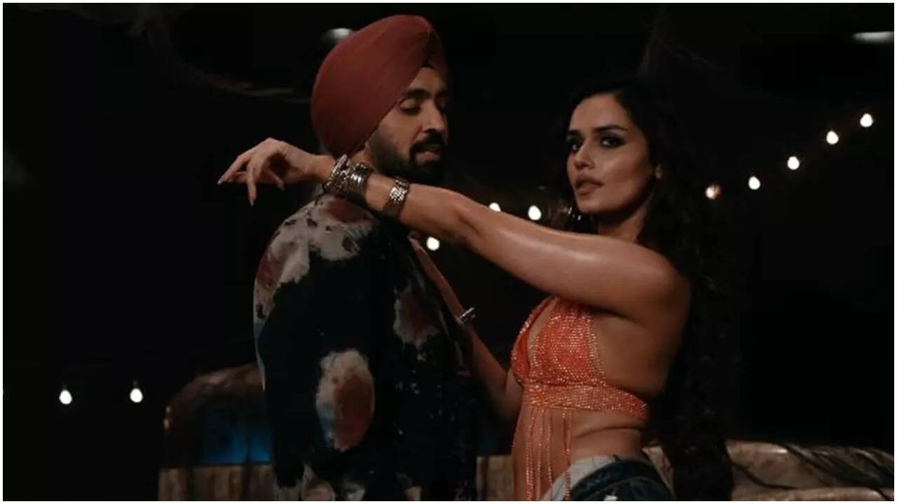 Manushi responds to controversial leg shot in Diljit's Kufar