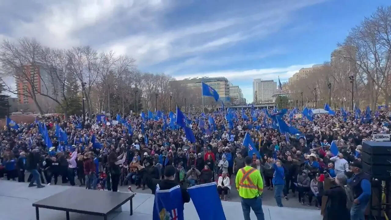 ‘We want independence from Canada’: Why thousands of Alberta residents are rallying for separation