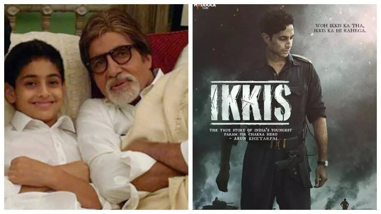 'Ikkis': Big B pens emotional note for grandson Agastya