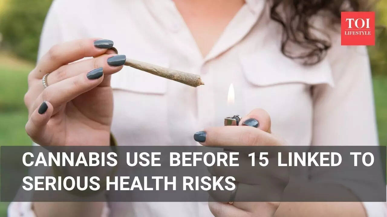 Teens who use weed before 15 face serious health risks later