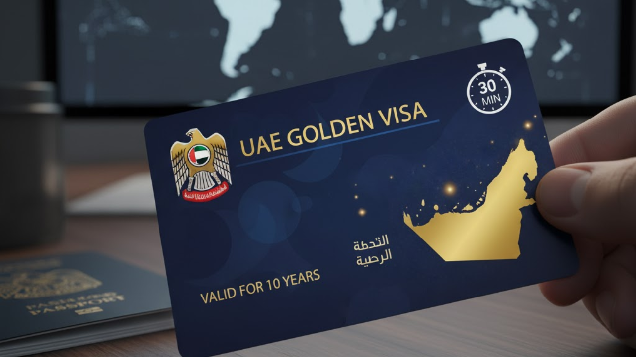 UAE Golden Visa holders can now obtain return permit in just 30 minutes