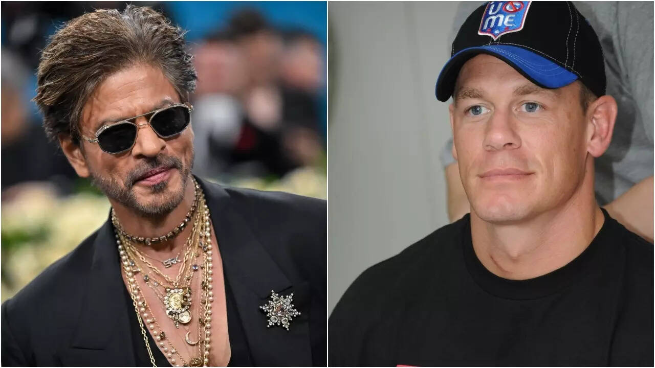 John Cena REACTS to Shah Rukh Khan calling him a 'rock star'