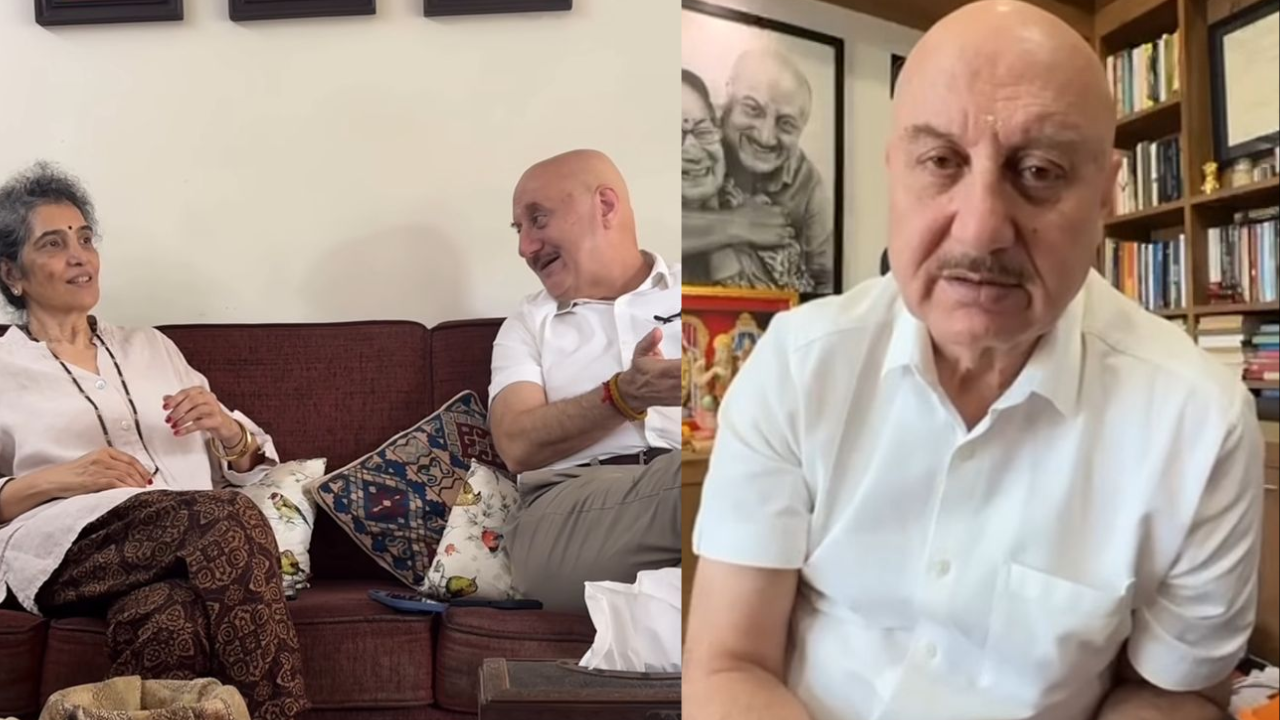 Anupam tears up as he shares update on Satish Shah’s wife