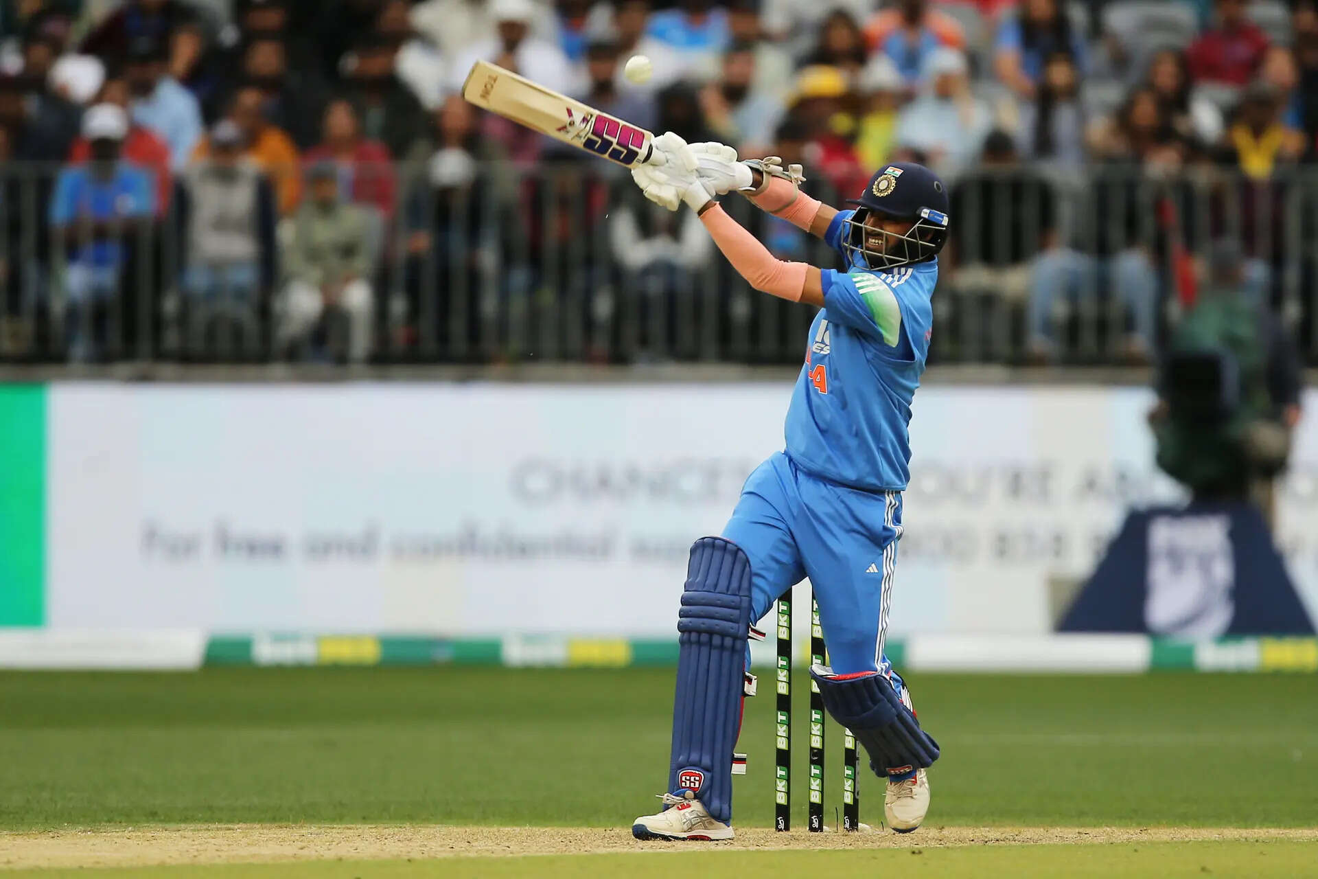 IND vs AUS: 3rd T20I : Axar Patel departs as Nathan Ellis strikes again