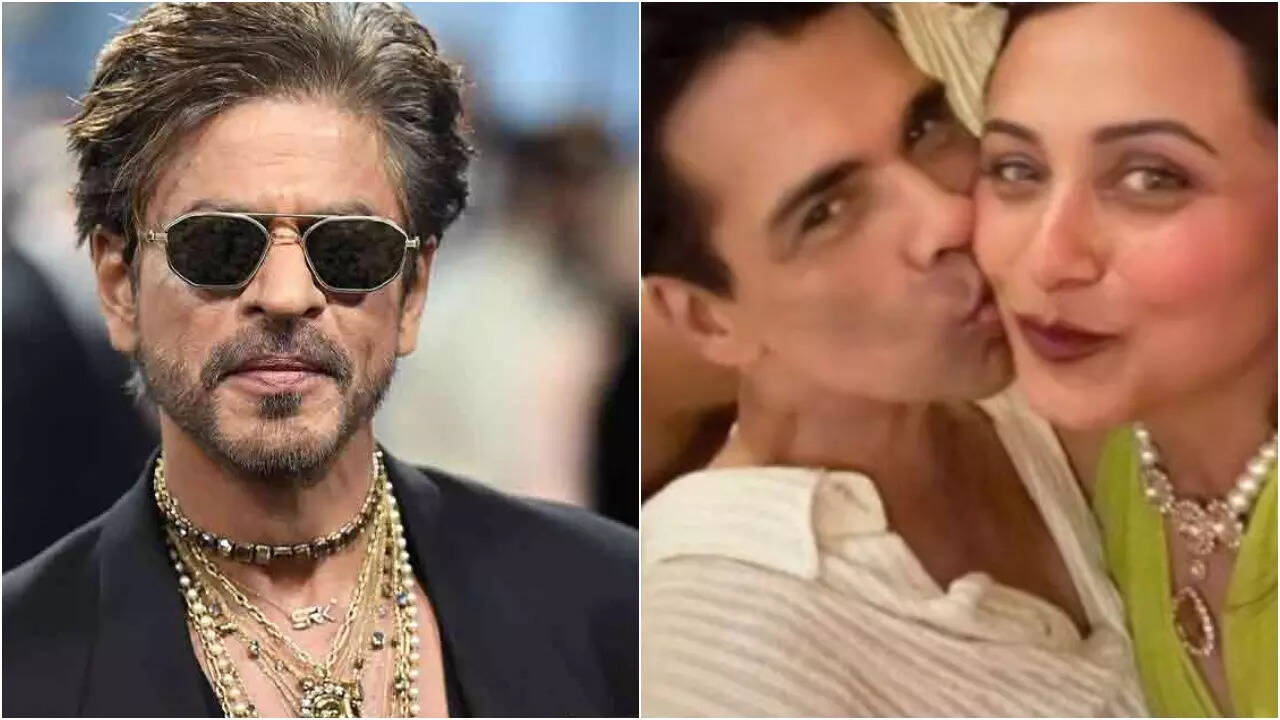 SRK turns 60: KJo drops selfie with Rani; guess who photobombs