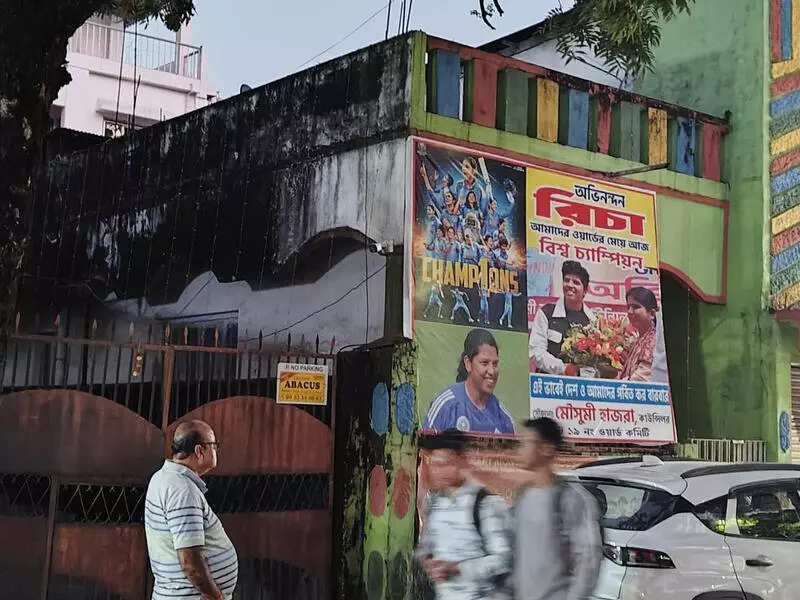 Siliguri roars for local girl Richa, who helped India lift Cup