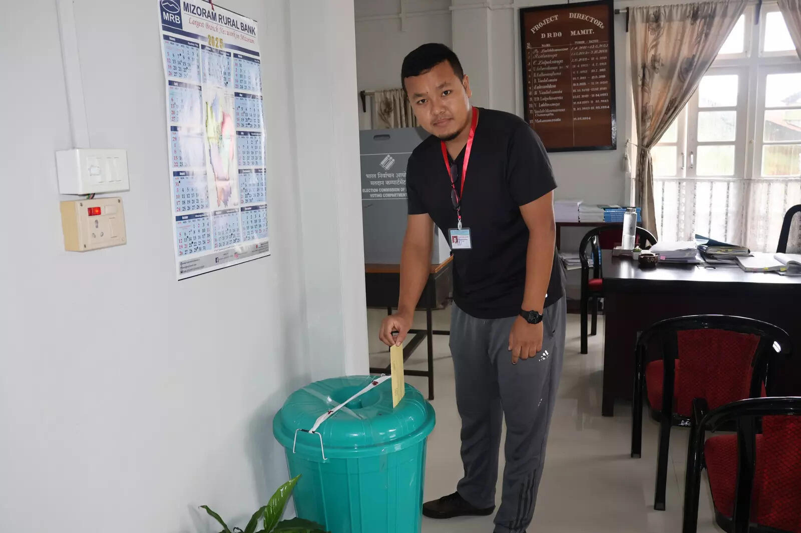 Dampa bypoll: Voting through postal ballot begins in Mamit town