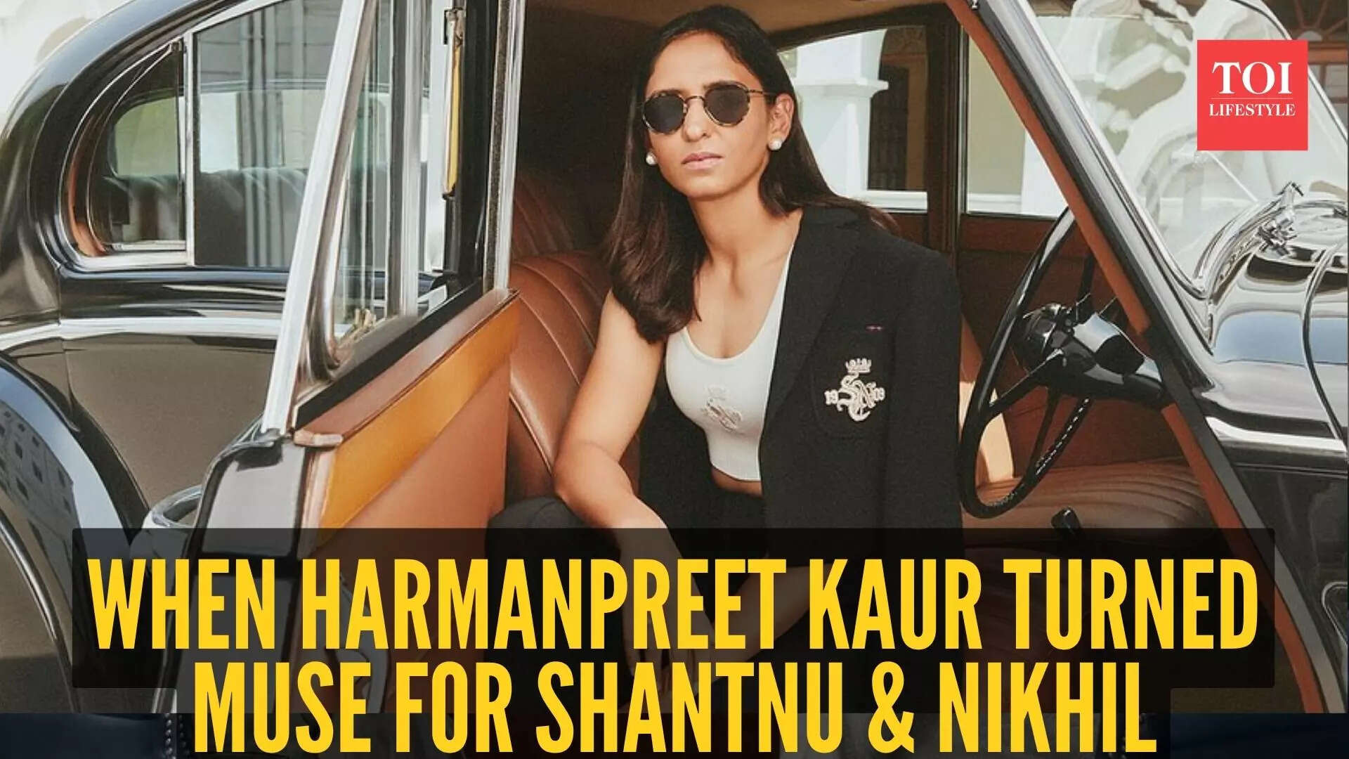 When Harmanpreet Kaur turned model for Shantnu & Nikhil