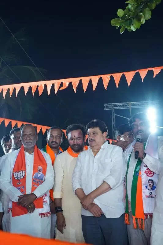 Kishan slams Cong, seeks CBI probe into Kaleshwaram project