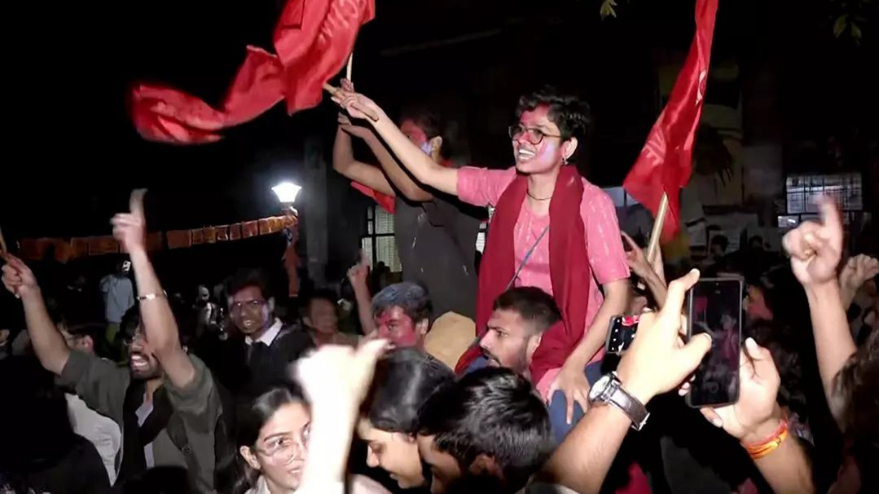 Alliance factor and rising margins: How the Left regained it's foothold in JNU