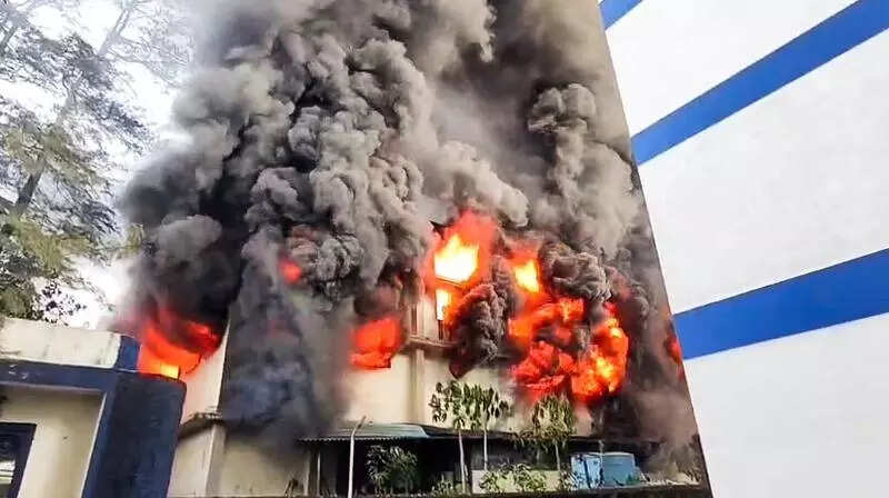 Thane: Fire breaks out at cloth dyeing unit in Bhiwandi; Blaze under control after 6 hours, no casualties reported
