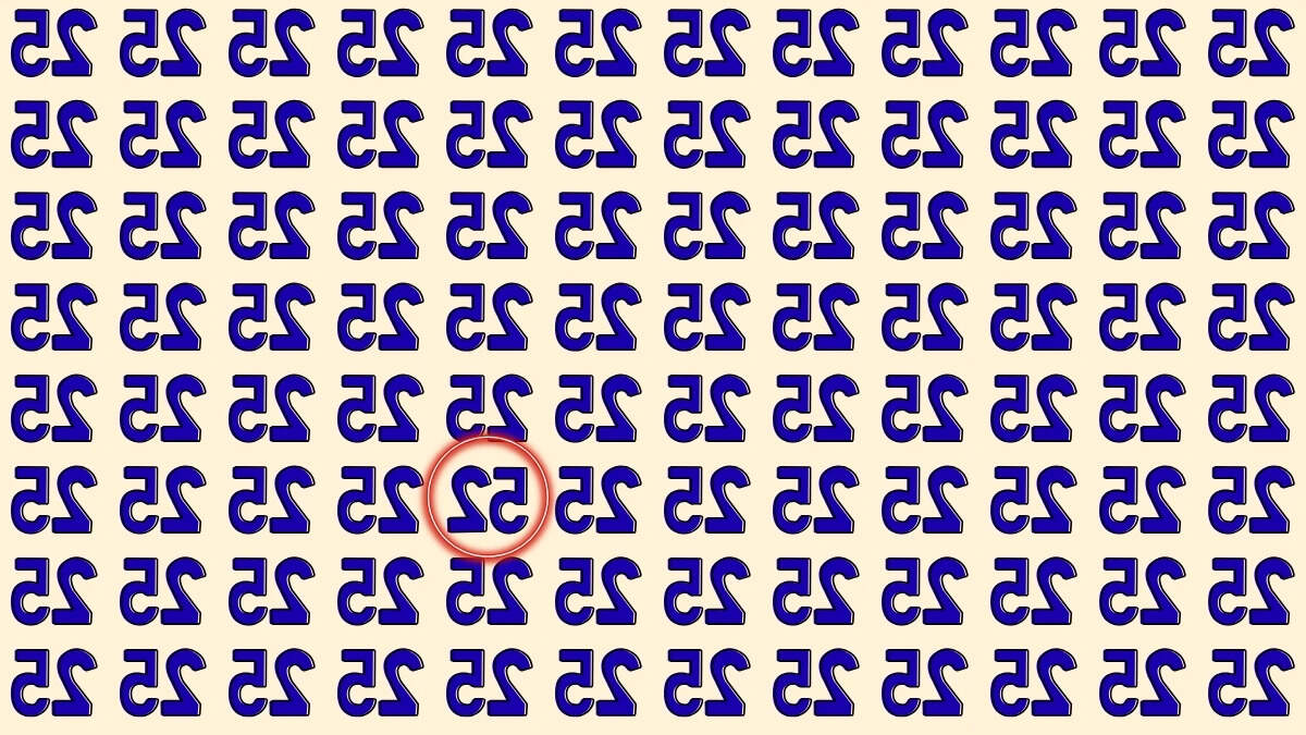 Did you spot the inverted 52?