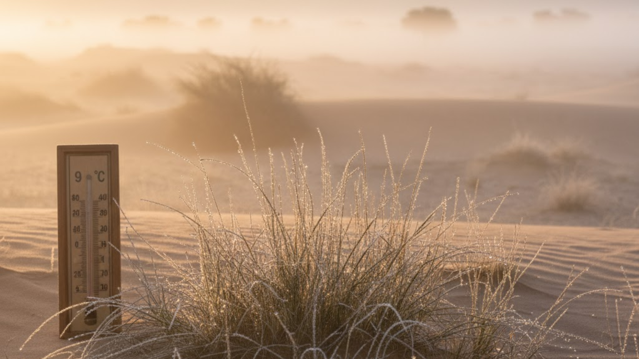 UAE records lowest temperature of the season at 9.8°C in Al Ain