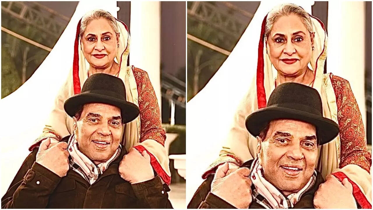 When Dharmendra shared throwback PIC with Jaya Bachchan