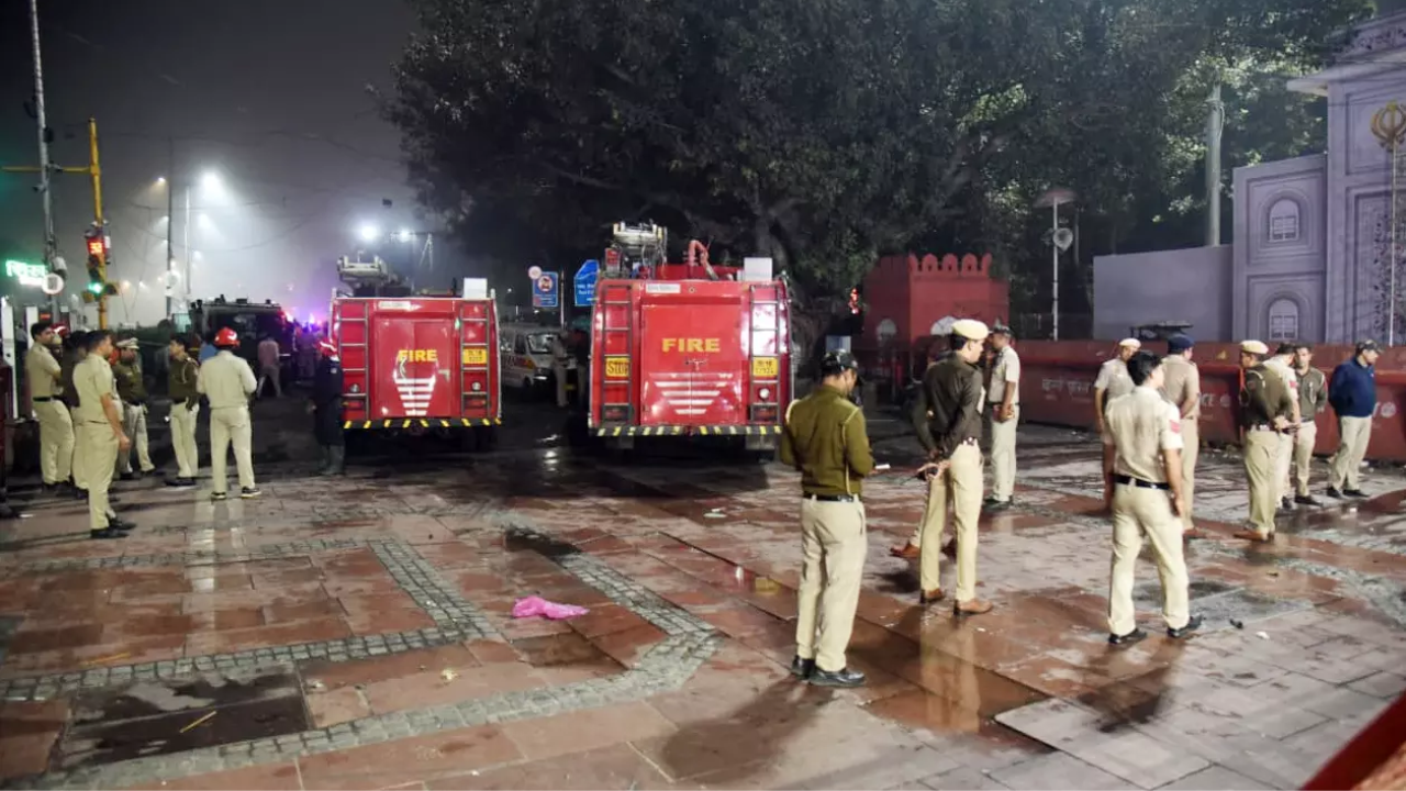 Delhi car blast: The blast, panic and reaction - how the events unfolded