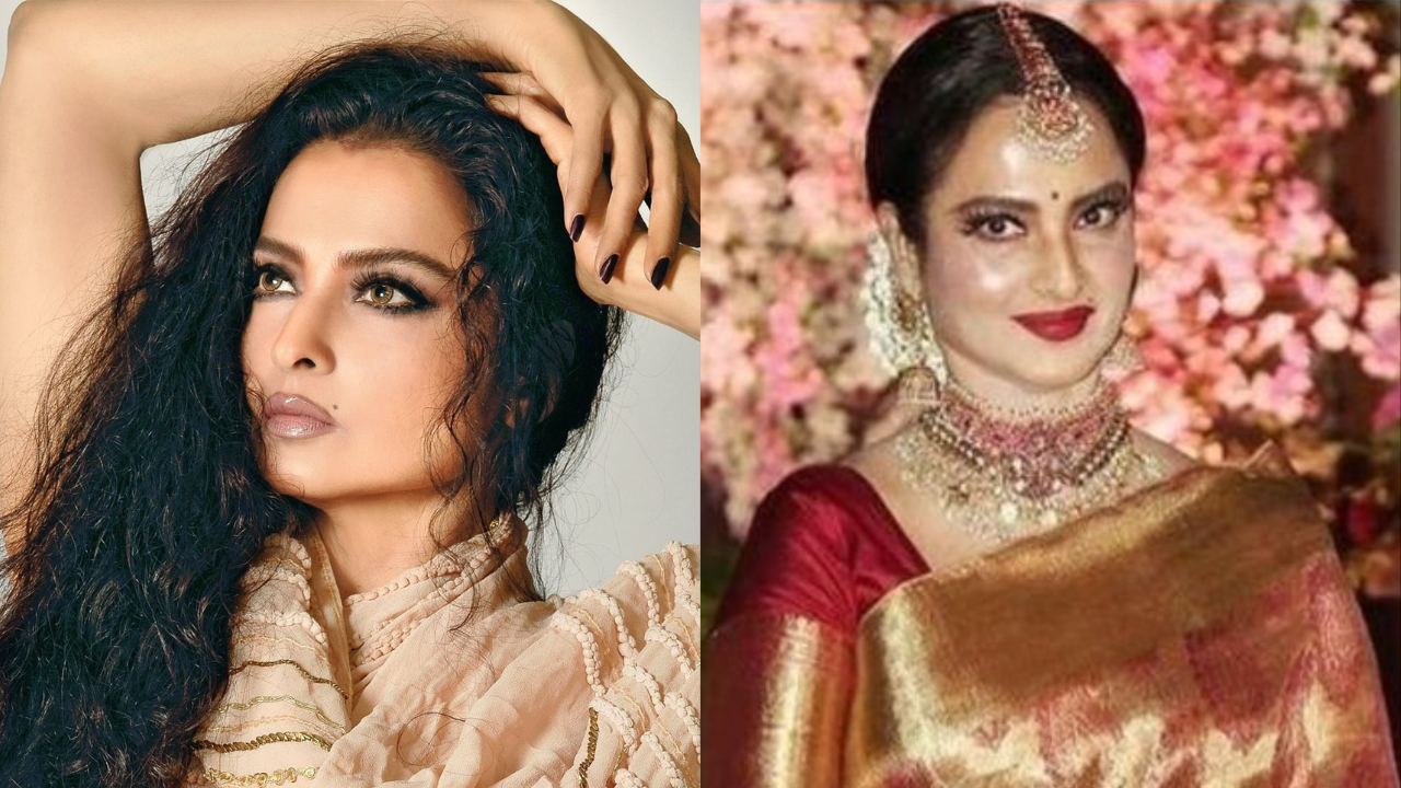 Rekha’s beauty secrets that keep her skin glowing at 71