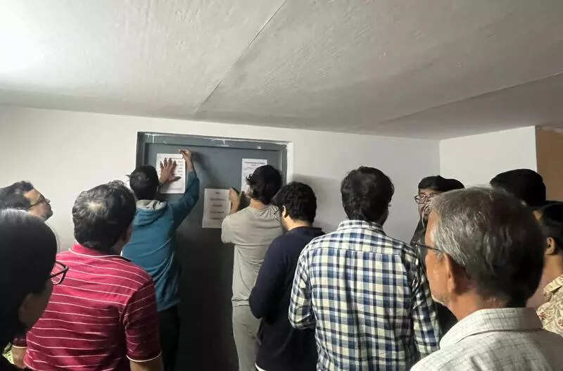 ‘No bigots’ posters at ISI as campus erupts in fury against hateful graffiti