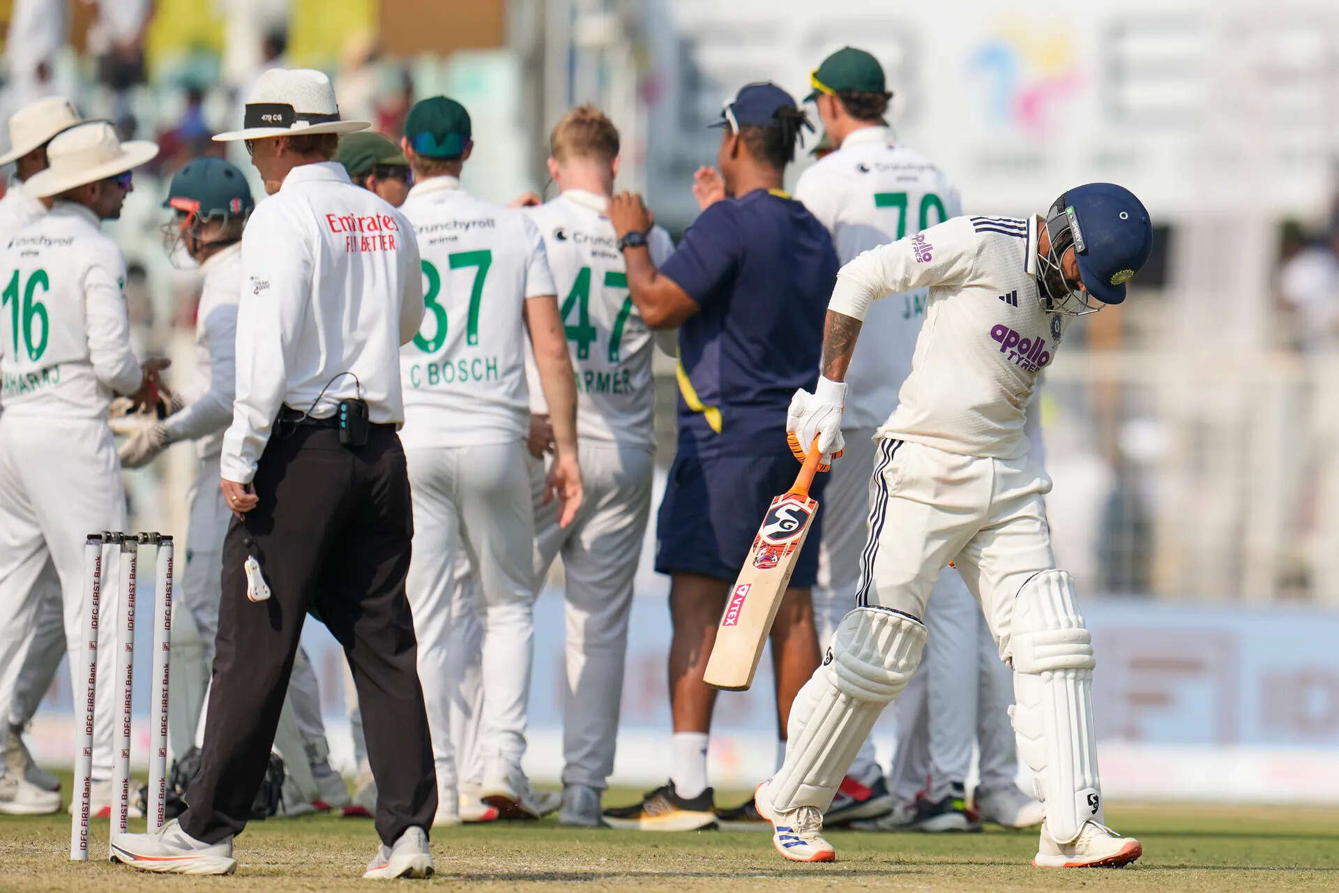 IND vs SA Live: India batters flop as South Africa seal 30-run win