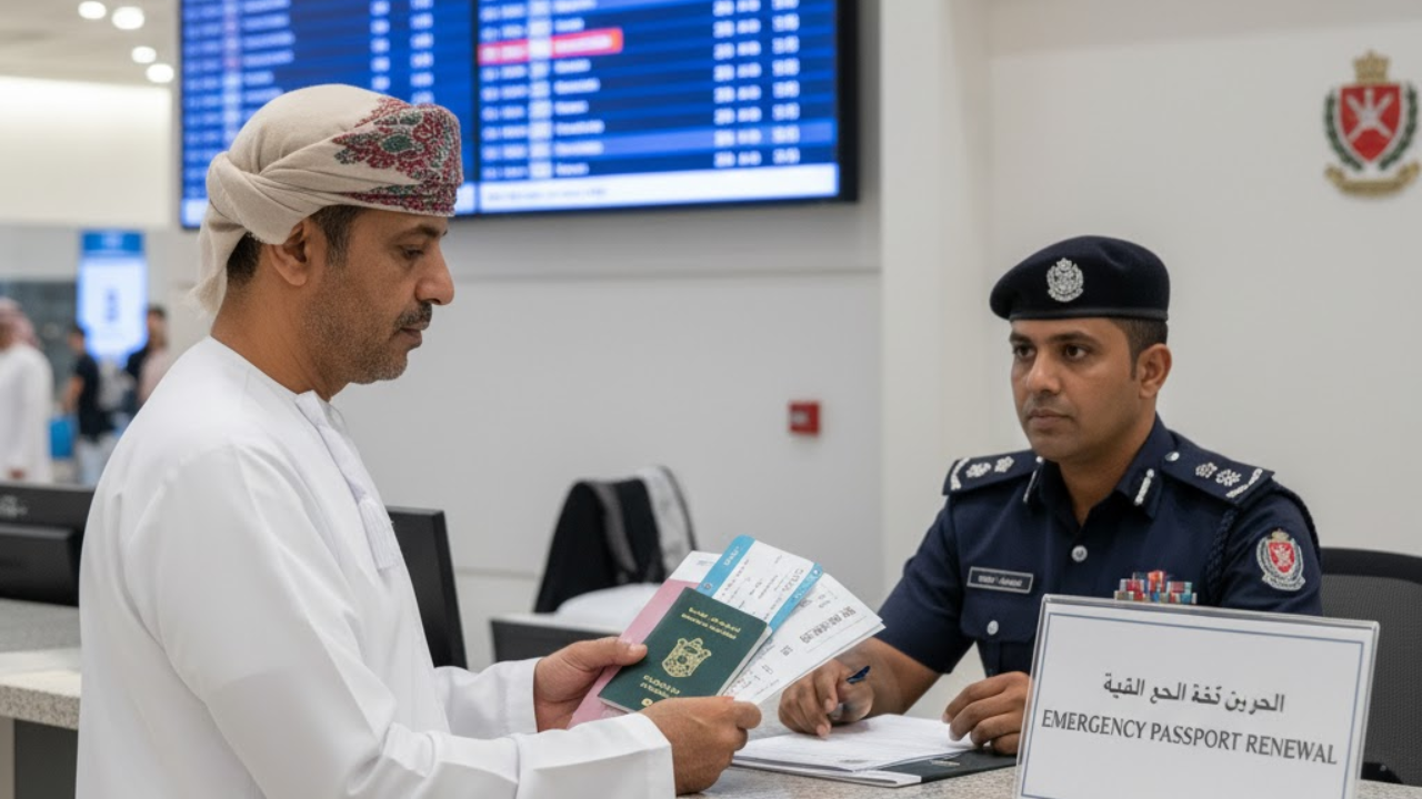 Oman launches emergency passport renewal service at Muscat International Airport