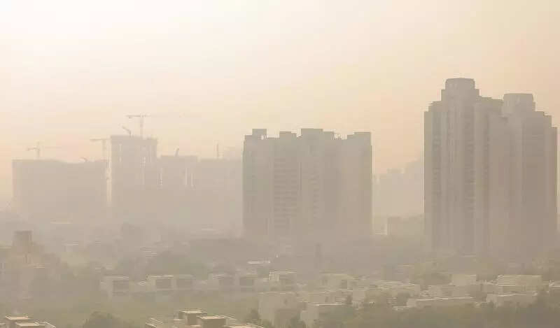 Gurgaon’s air quality turns ‘poor’ after two ‘very poor’ days