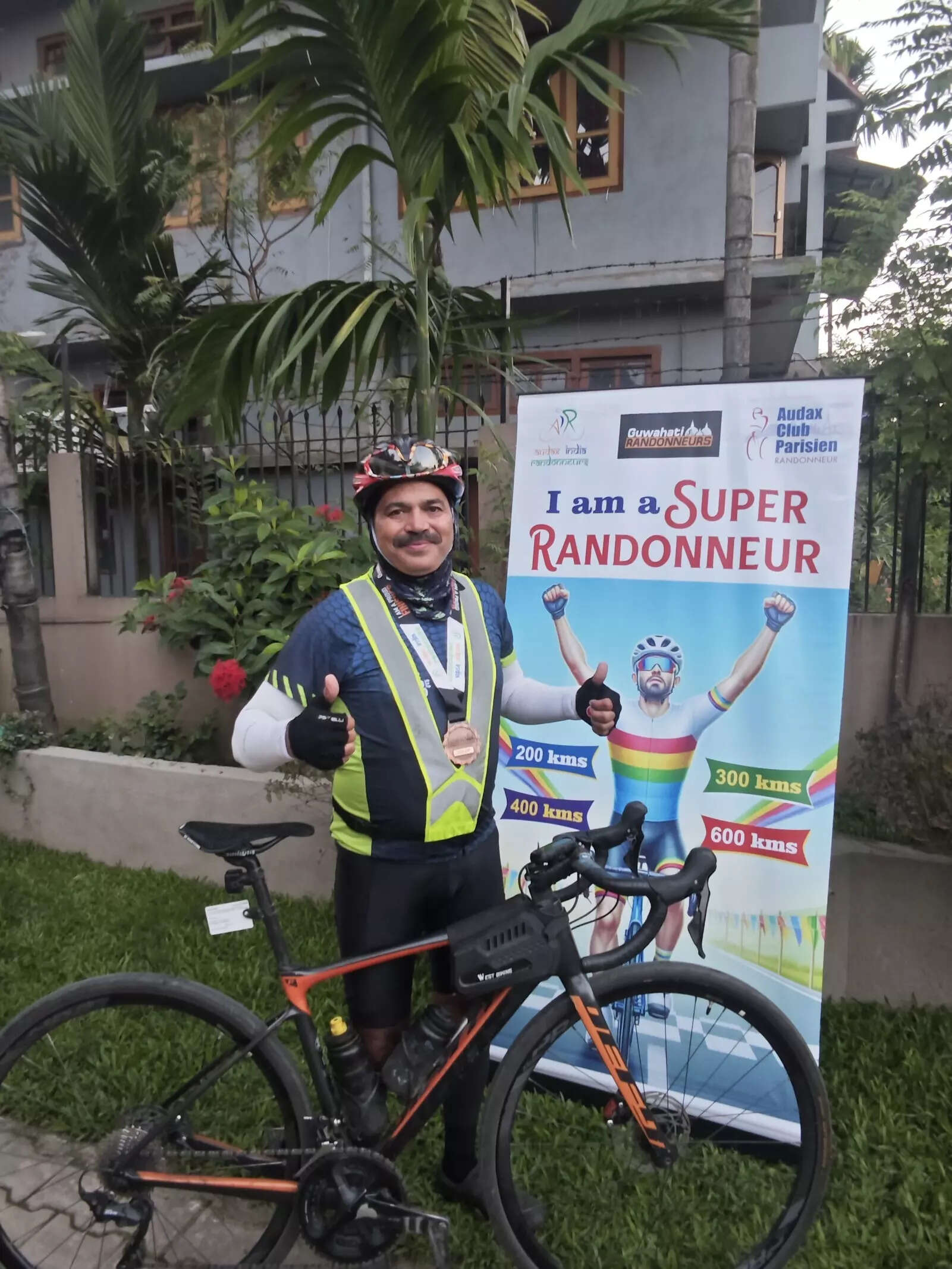 57-yr-old CRPF officer sets example of grit, earns endurance cycling title for 2nd time