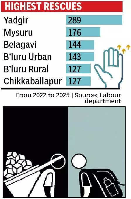 512 child labourers freed this year; Yadgir tops rescues