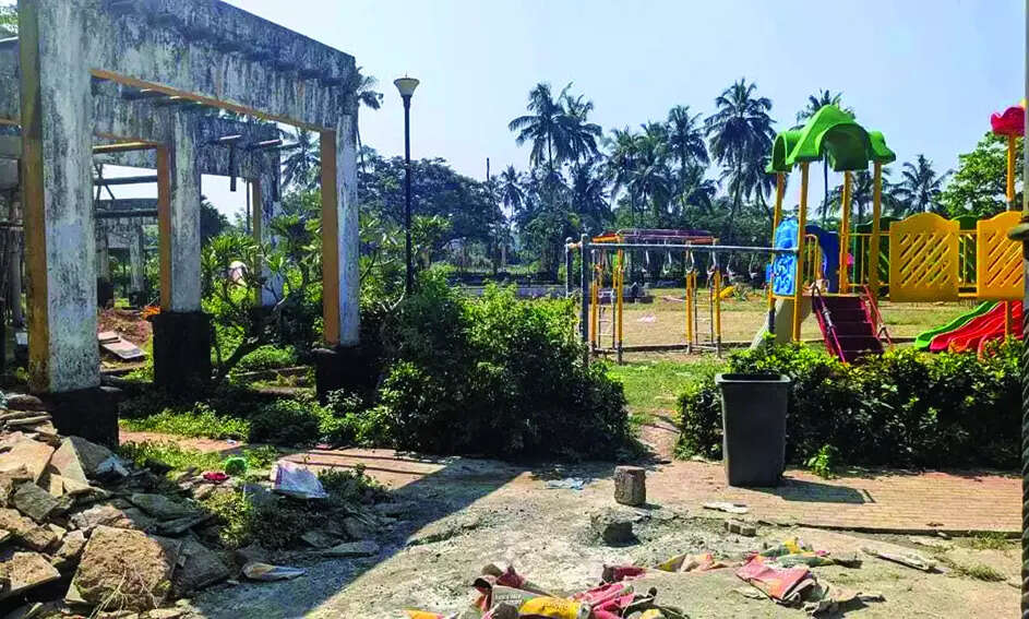 Caranzalem children’s park work misses deadline, may be completed by next year