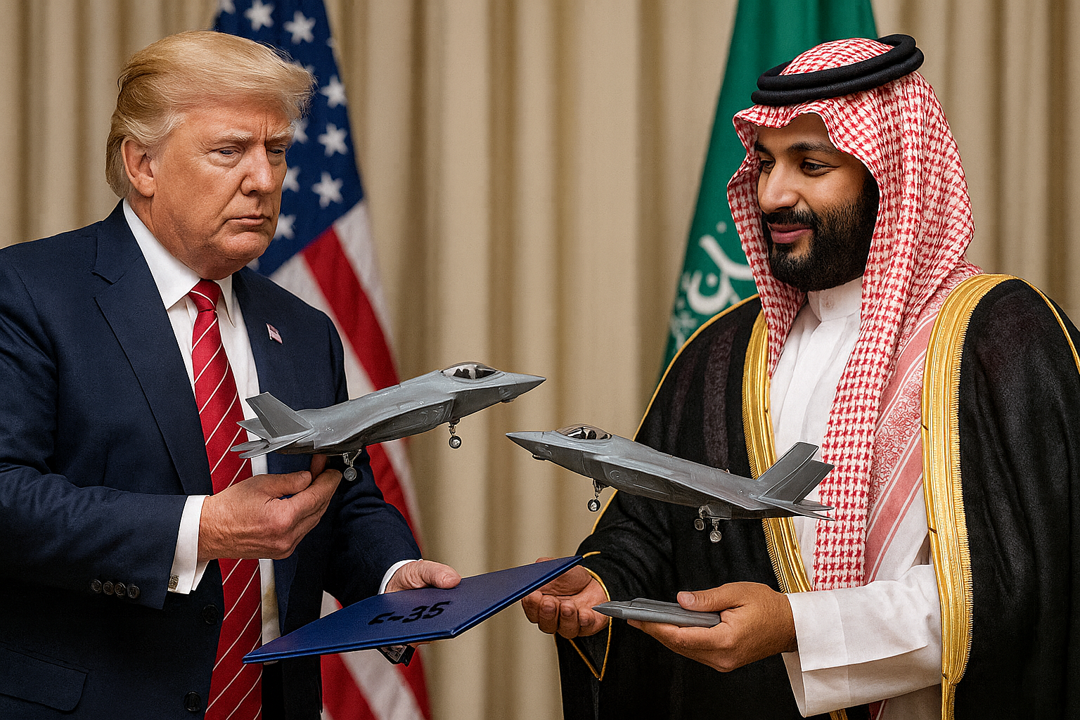 F-35s, AI chips, and trillions: How MBS, once a &lsquo;pariah&rsquo;, took back Washington