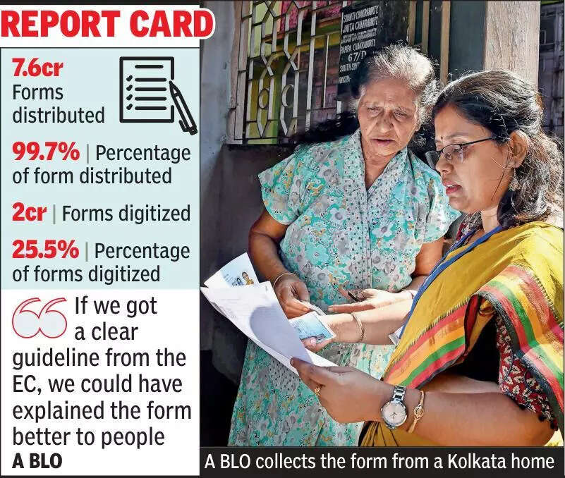 First fortnight of 3-month process over, SIR problems haunt both voters and BLOs