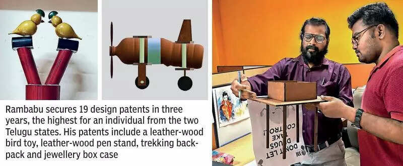 Art from heart gets man 19 design patents in 3 years