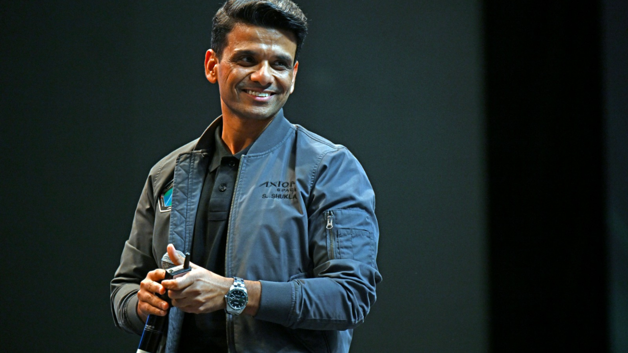 'Bengaluru brightest city from space': Astronaut Shubhanshu Shukla at Tech Summit
