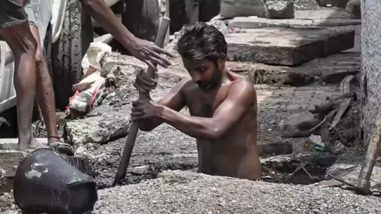 From toxic tank to unfinished hospital visit, manual scavenger fights for a living and life