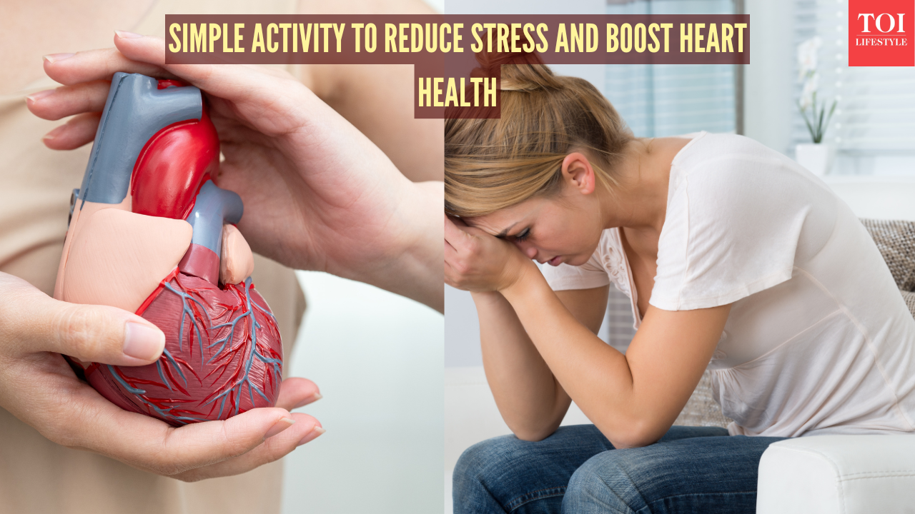 This simple activity can reduce stress and boost heart health