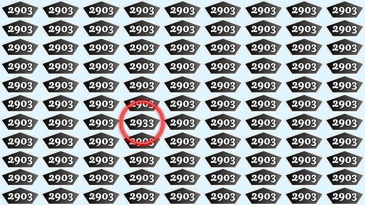 Did you spot it in time?