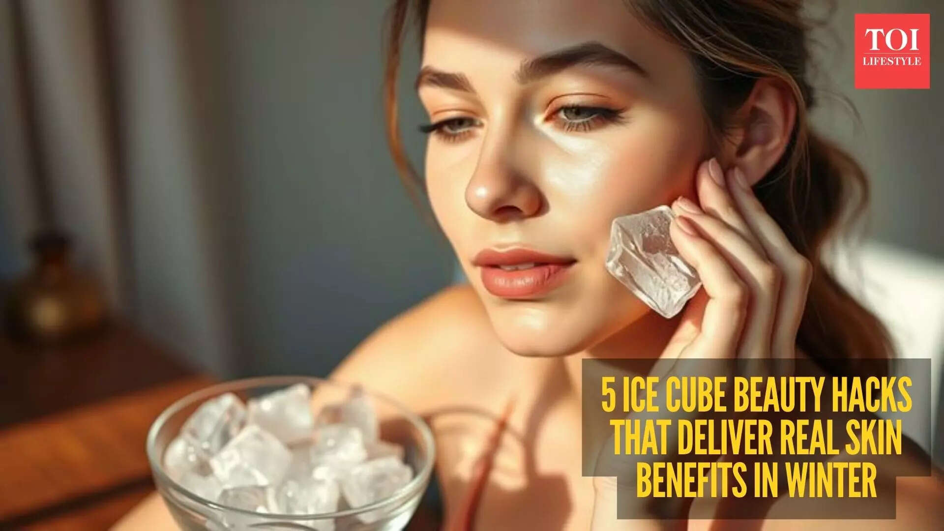 5 ice cube skin DIY recipes that actually work in winter