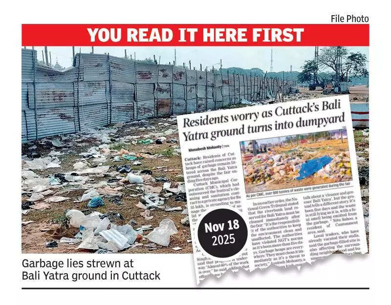 Bali Yatra waste pile-up: HC pulls up CMC