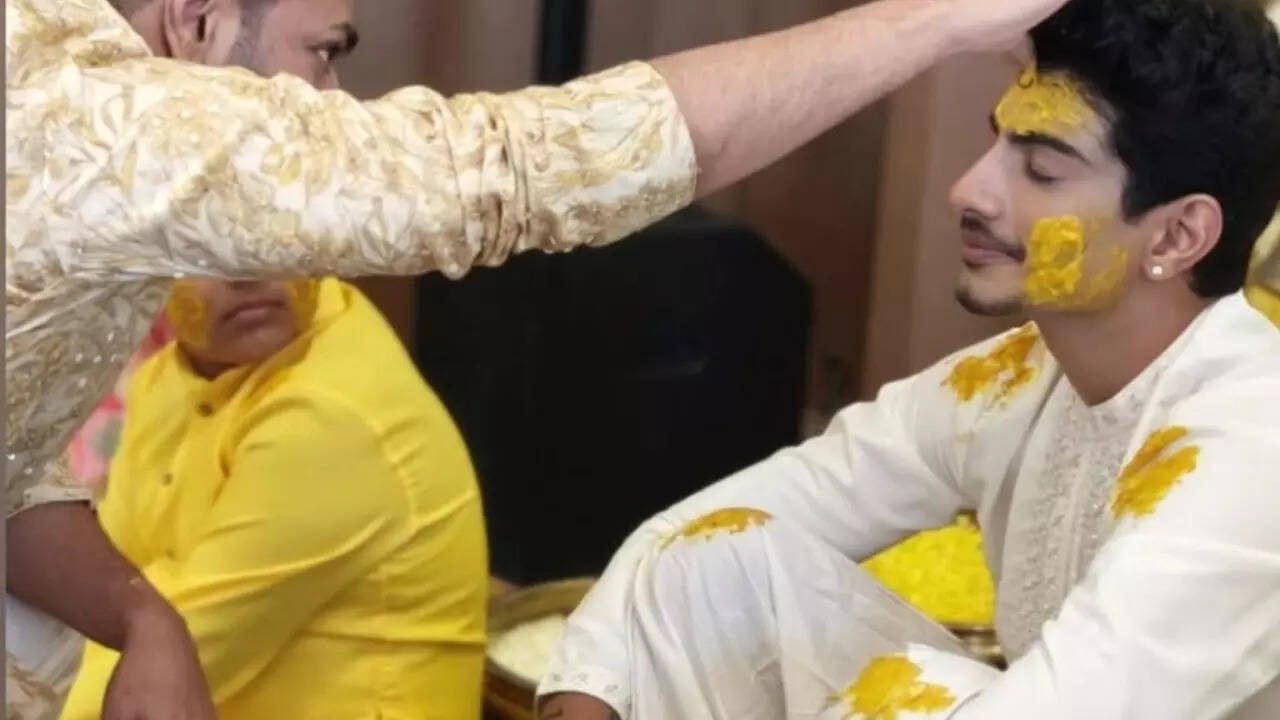 Smriti and Palash begin wedding celebrations