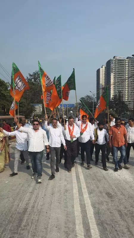 In political credit battle in Mumbai, BJP and Shiv Sena rush to ‘open’ Shahad rail overbridge but NHAI says inauguration is today