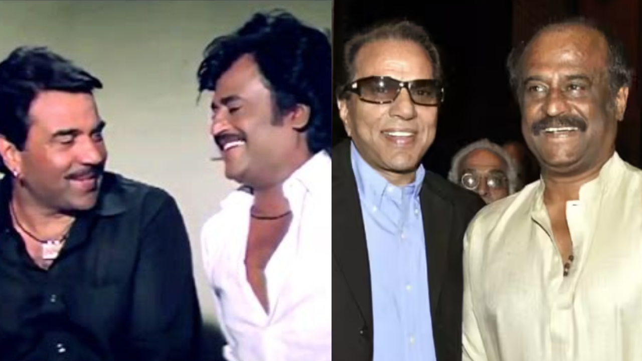 Rajinikanth calls Dharmendra his friend with ‘golden heart’