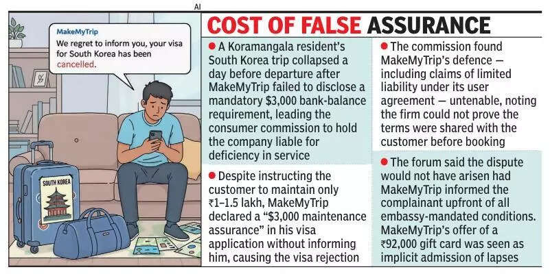 No trip to Busan for Bengaluru man: Visa goof-up lands travel firm in soup