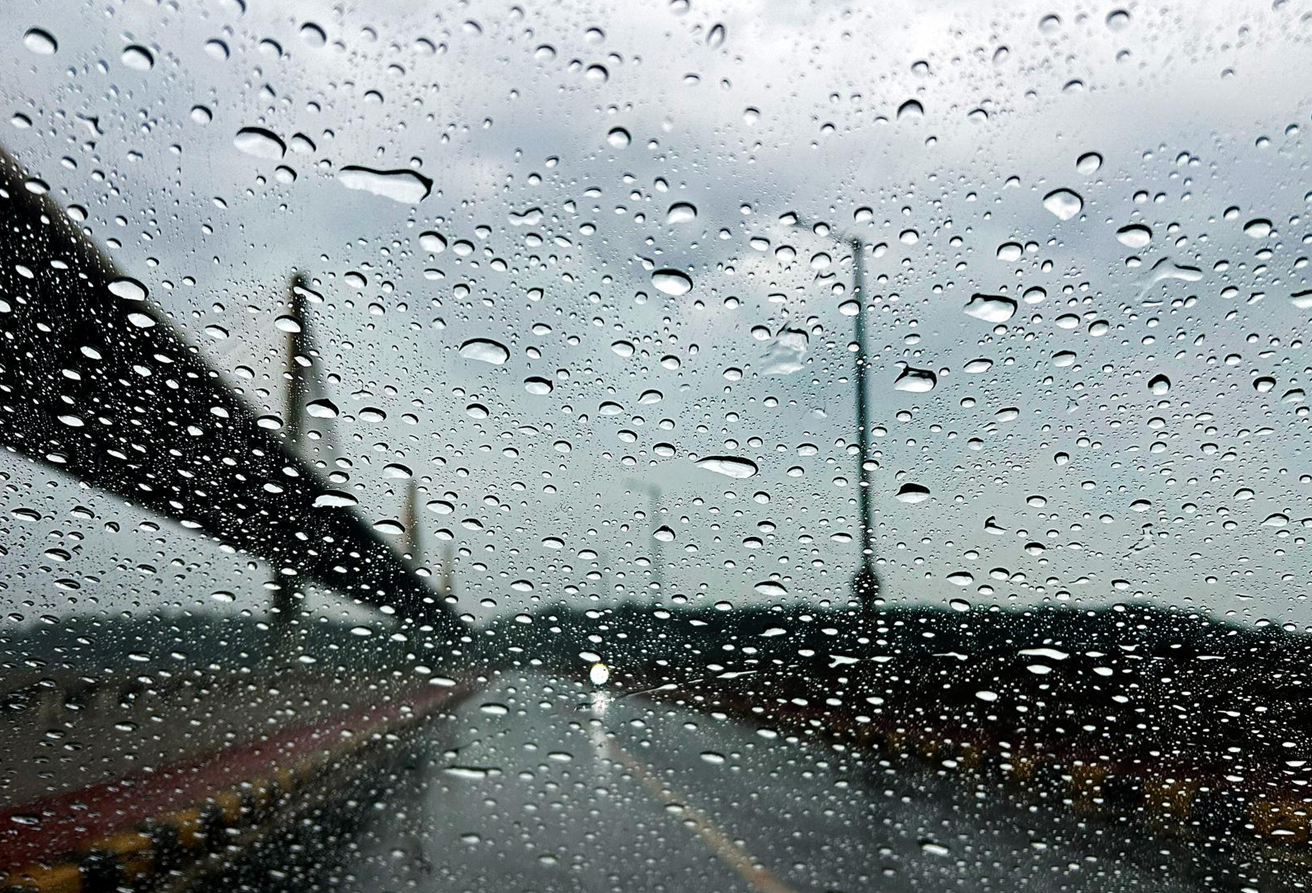 Twin cyclonic systems may bring cloudy skies, light rain