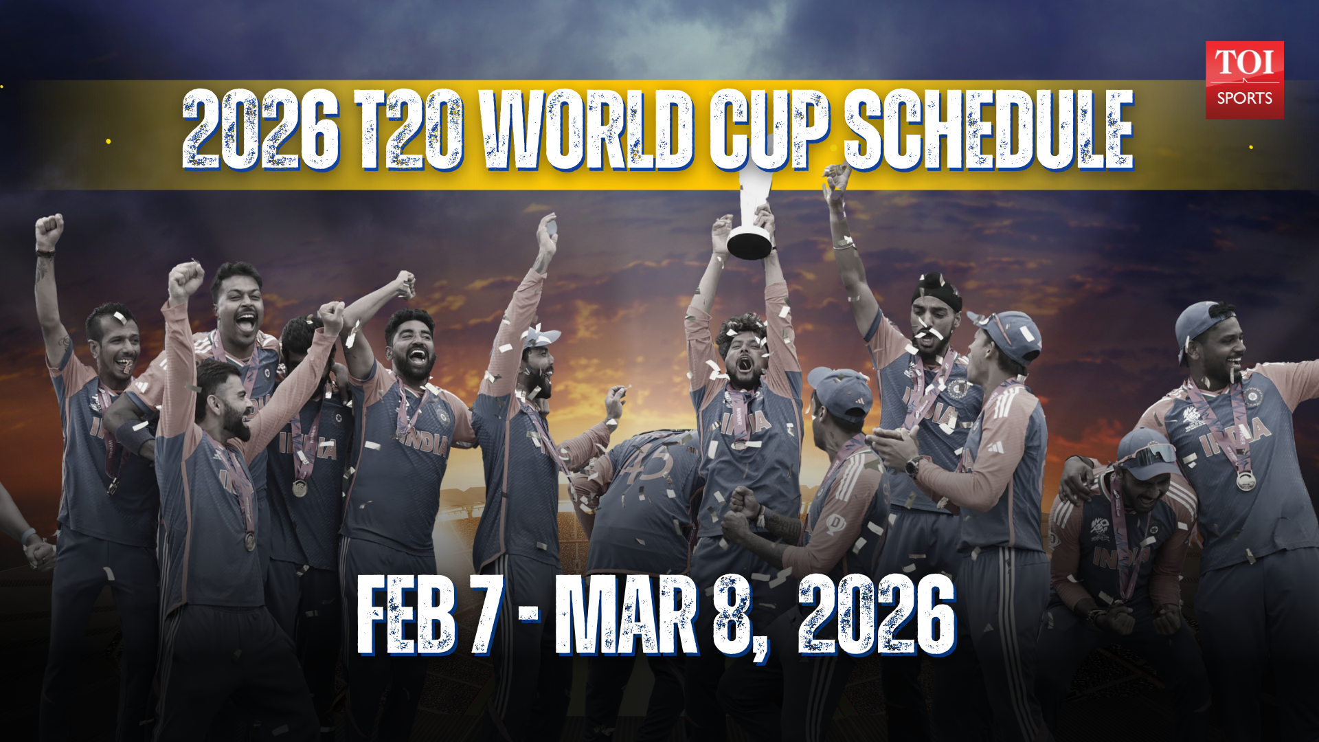 T20 World Cup 2026 Schedule Announcement Live Updates: Will India &amp; Pakistan clash in group stage?
