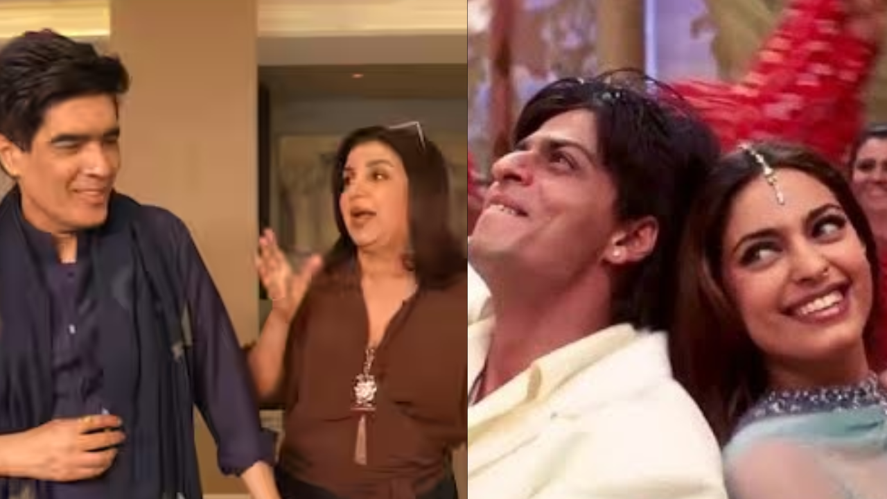 Manish stormed off SRK-Juhi film set after fight with Farah