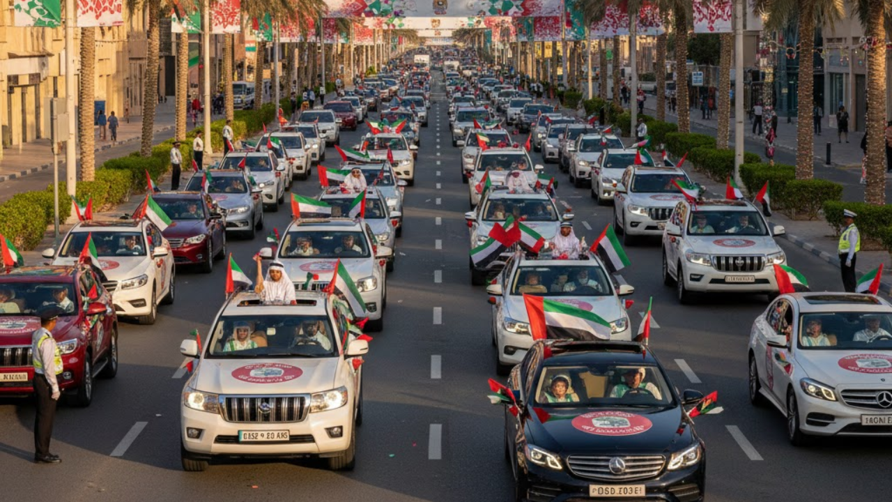UAE sets clear rules for safe and respectful vehicle celebrations on Union Day