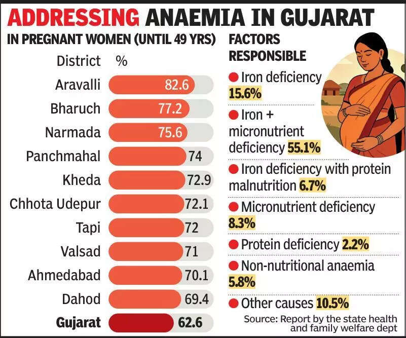 Moringa, beetroot, jaggery won’t solve anaemia problem: Gujarat health dept report